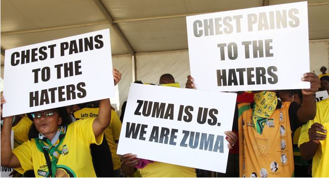 Zuma’s ’unmistakable line of march’